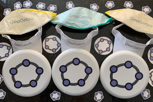 Want to win some GeoGebra swag? We'll be giving away 3 prize sets to the top 3 snowflake creators!  