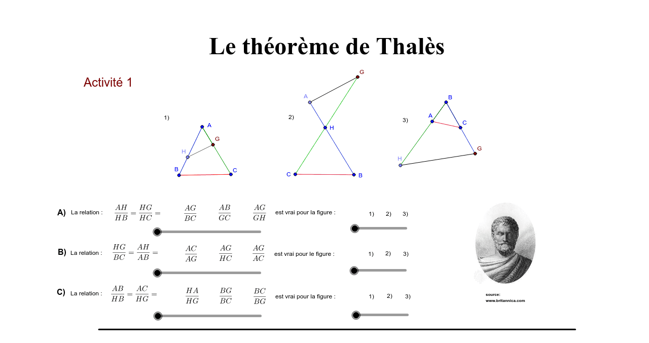 GeoGebra Applet