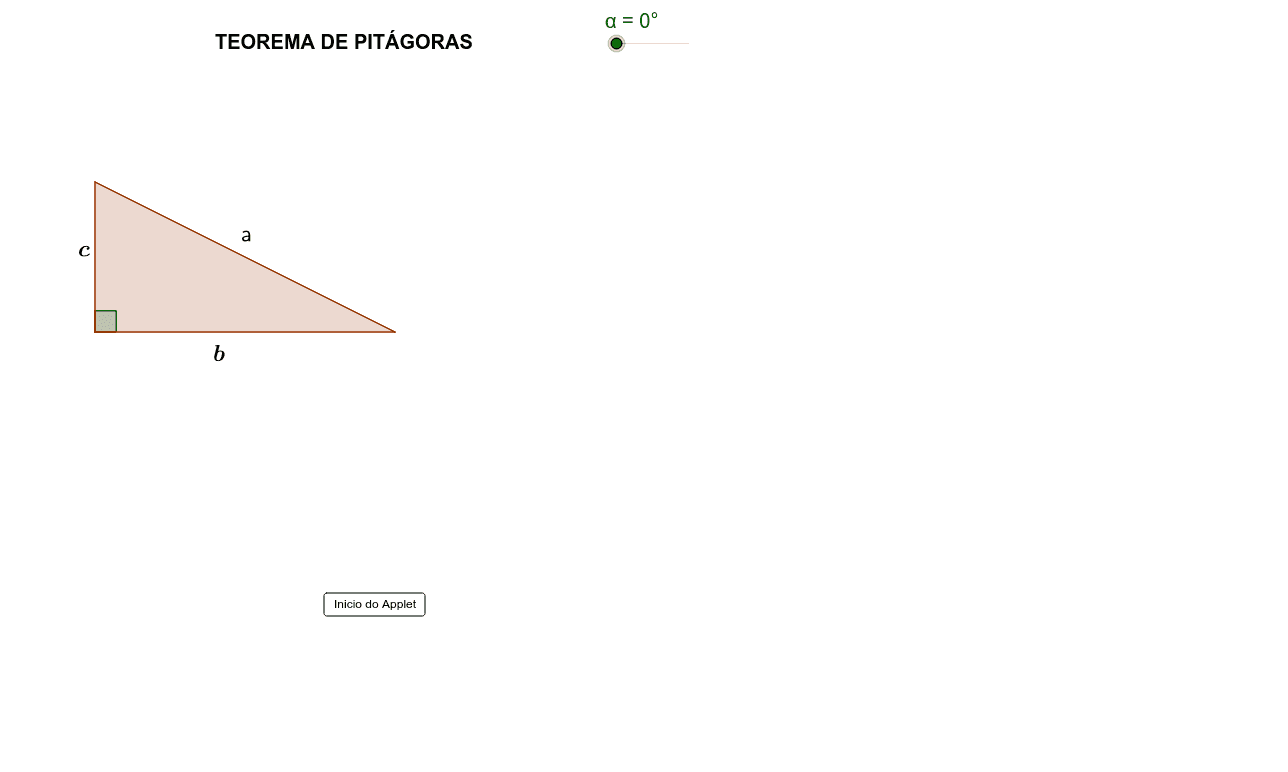 GeoGebra Applet