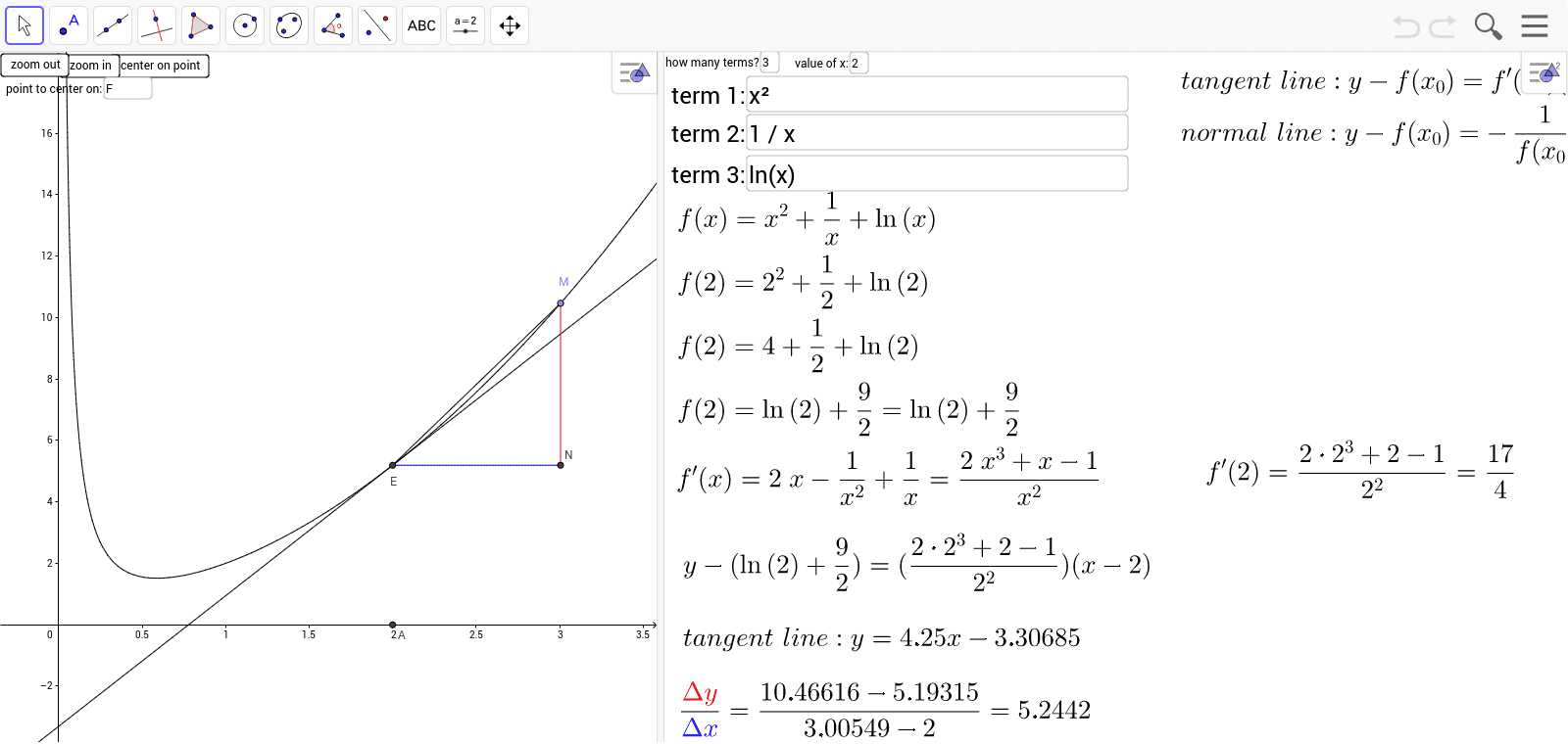 GeoGebra Applet