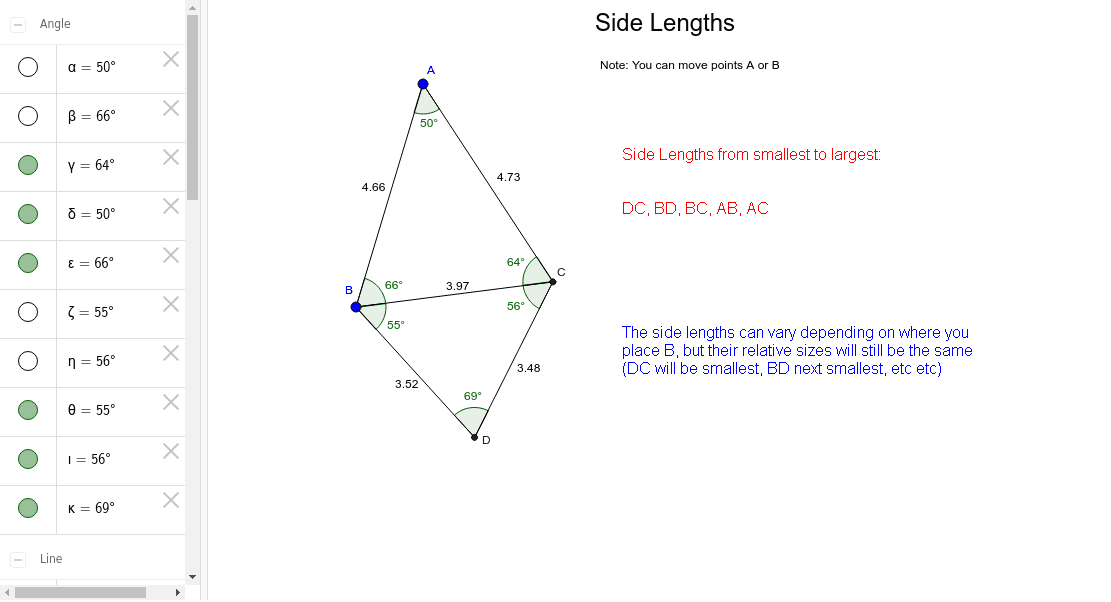 GeoGebra Applet