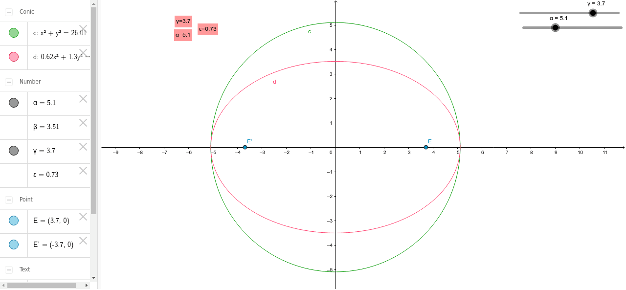 GeoGebra Applet