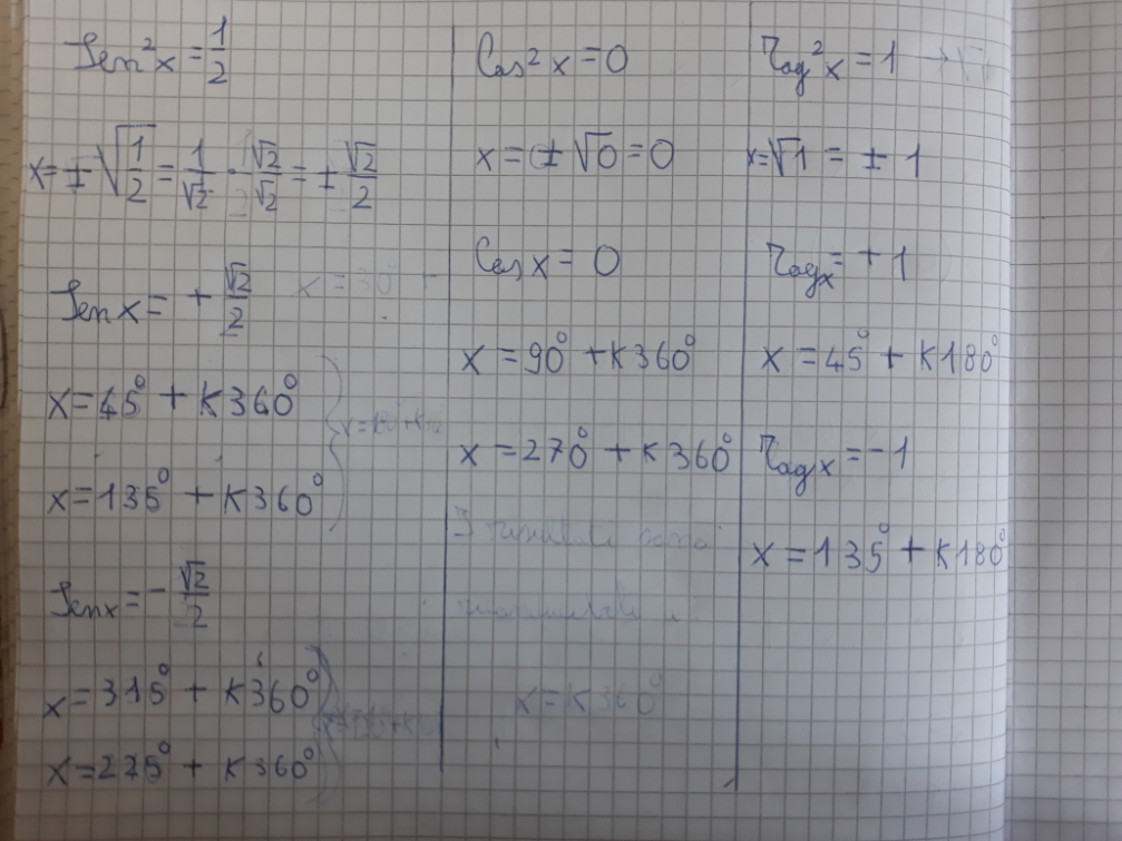 Equazioni goniometriche riconducibili alle elementari 7