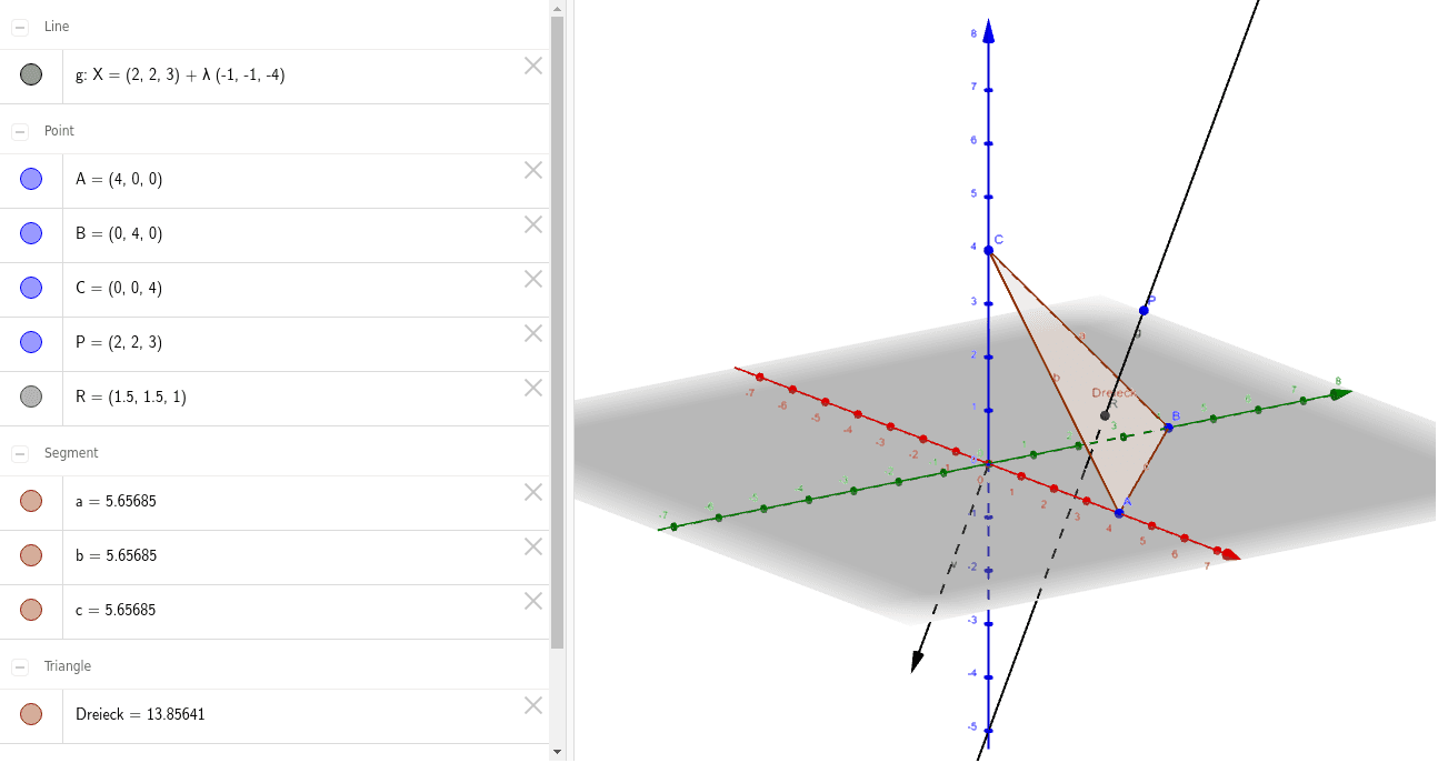 GeoGebra Applet