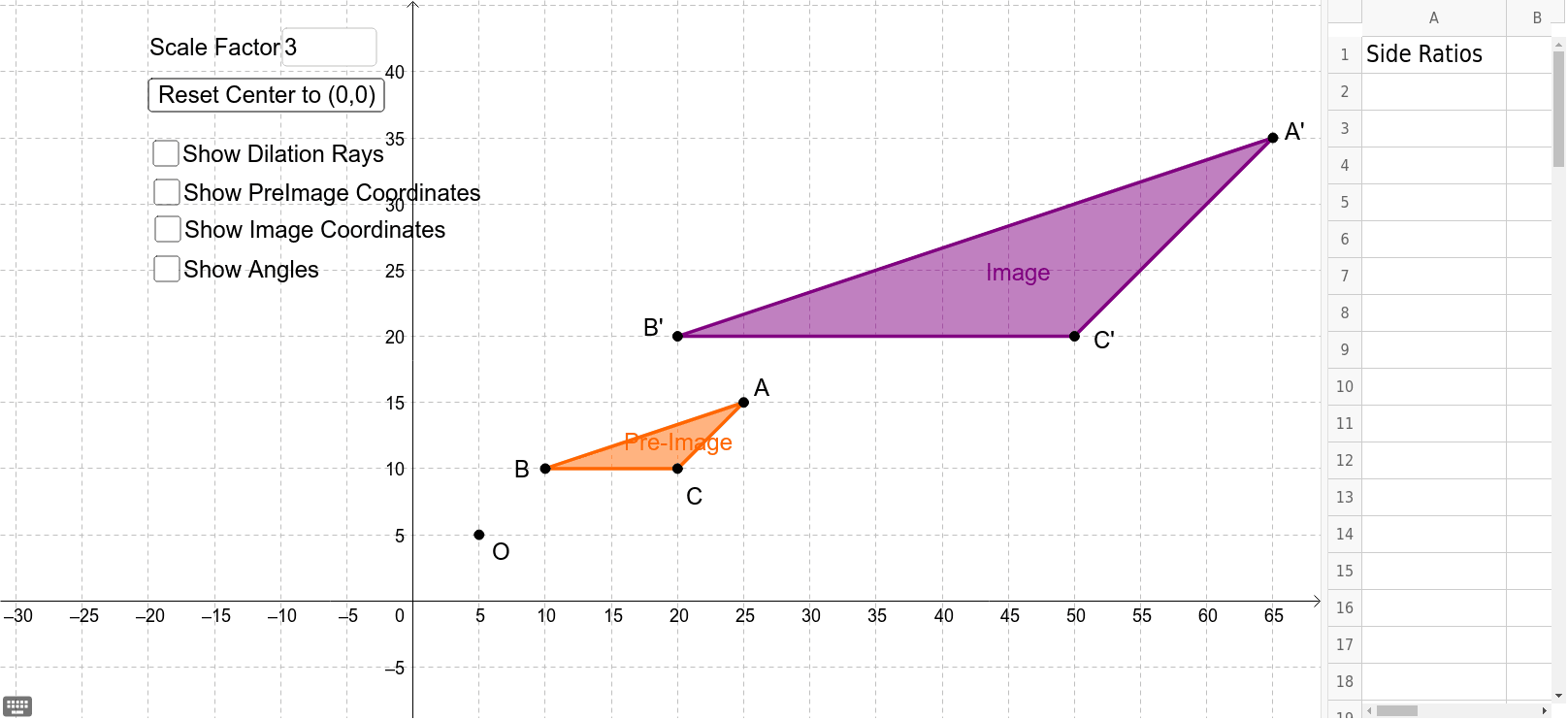 GeoGebra Applet