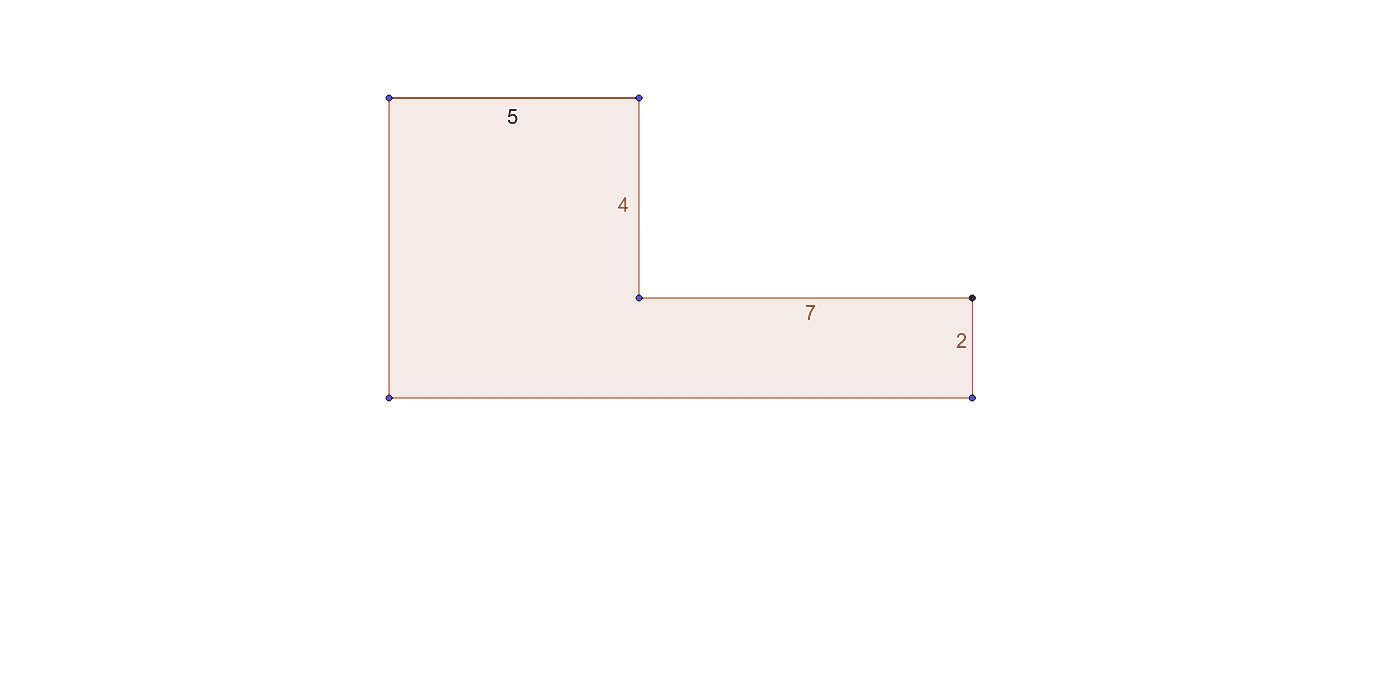 Lshaped rooms GeoGebra