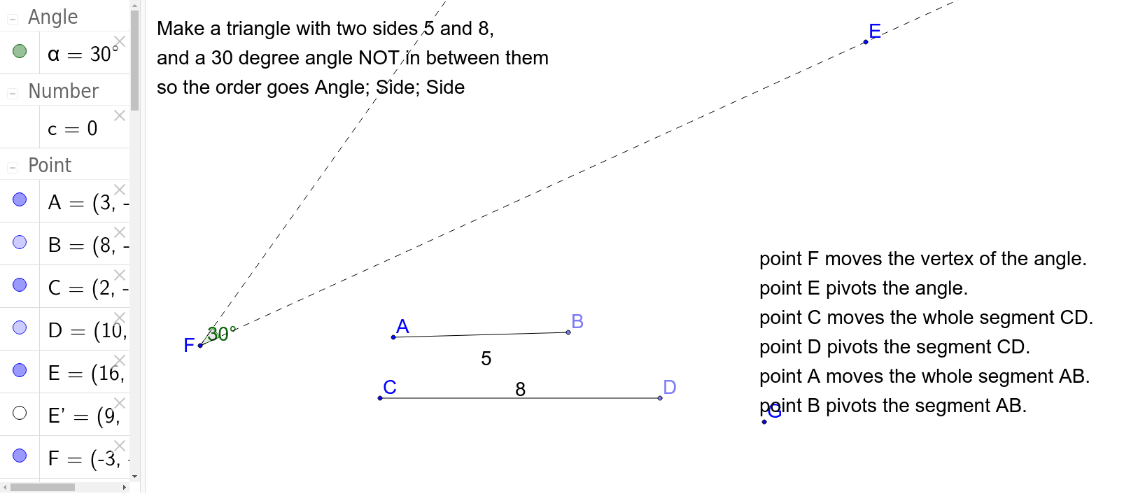 GeoGebra Applet
