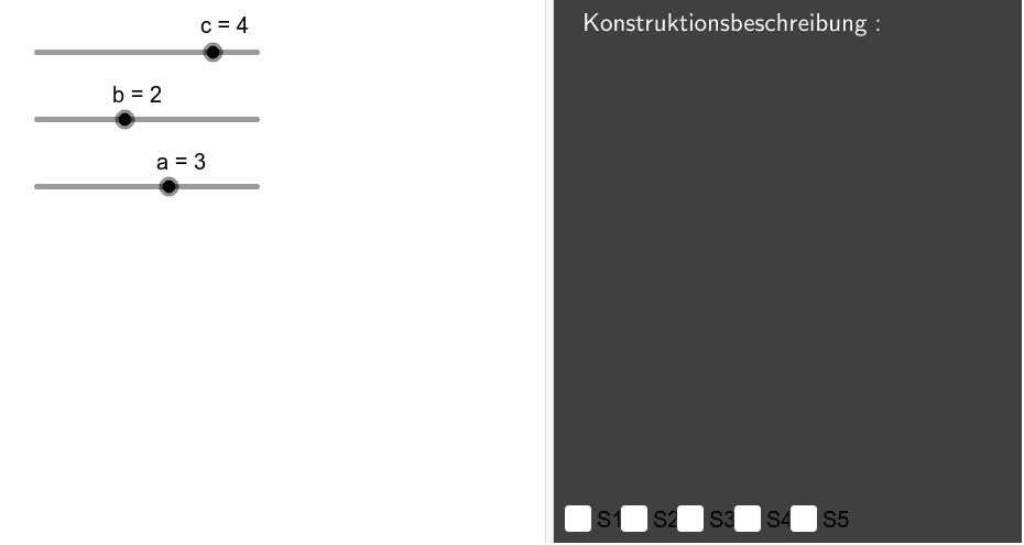 GeoGebra Applet