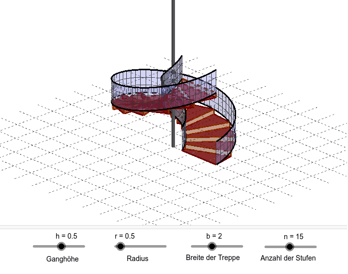Applet zu Wendeltreppe