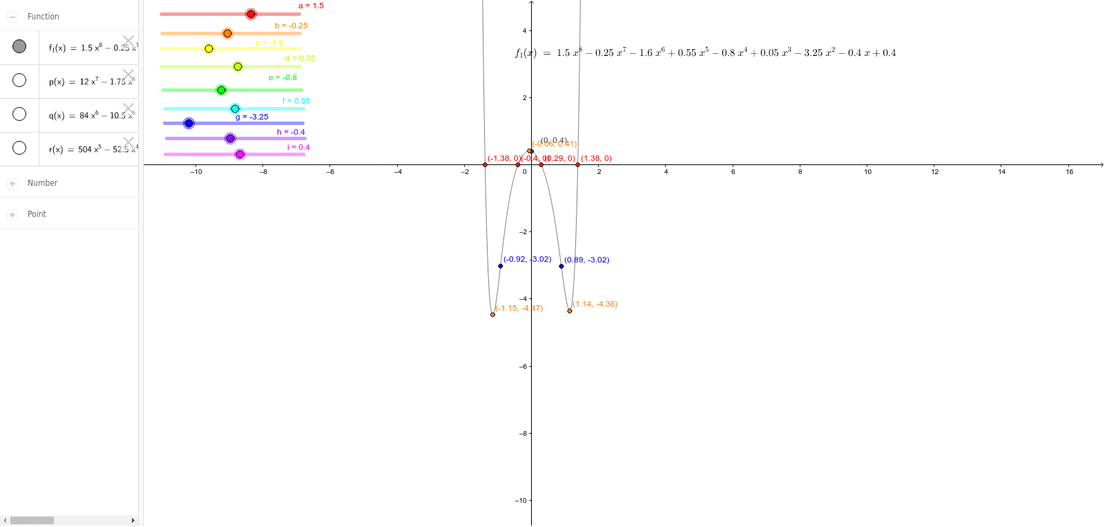 GeoGebra Applet