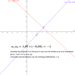 Analytische meetkunde (vlak) - Pienter4B-Hoofdstuk 8 