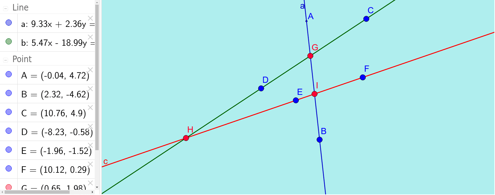 GeoGebra Applet