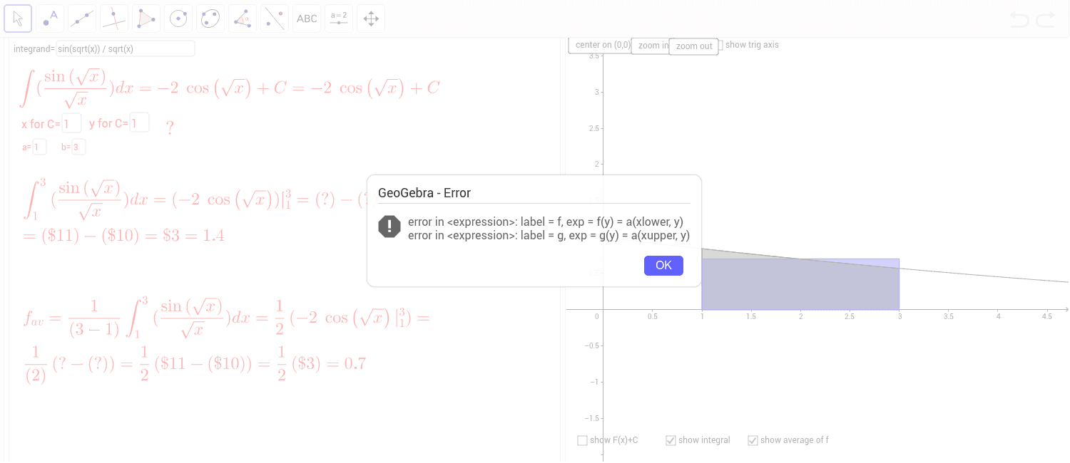 GeoGebra Applet