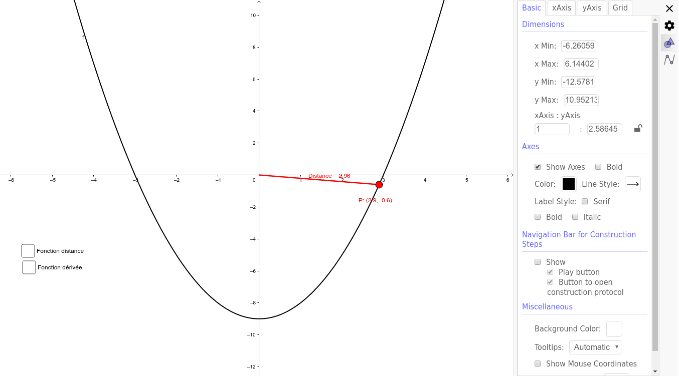 GeoGebra Applet