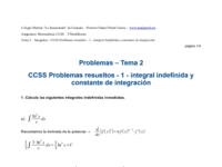 CCSS Problemas resueltos - 1 - integral indefinida y constante de integración.pdf