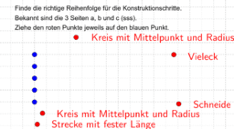 Dreieckskonstruktion mit Tipps