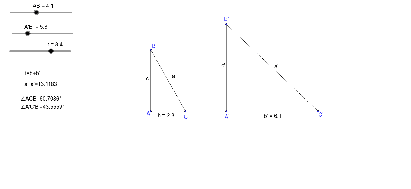 GeoGebra Applet