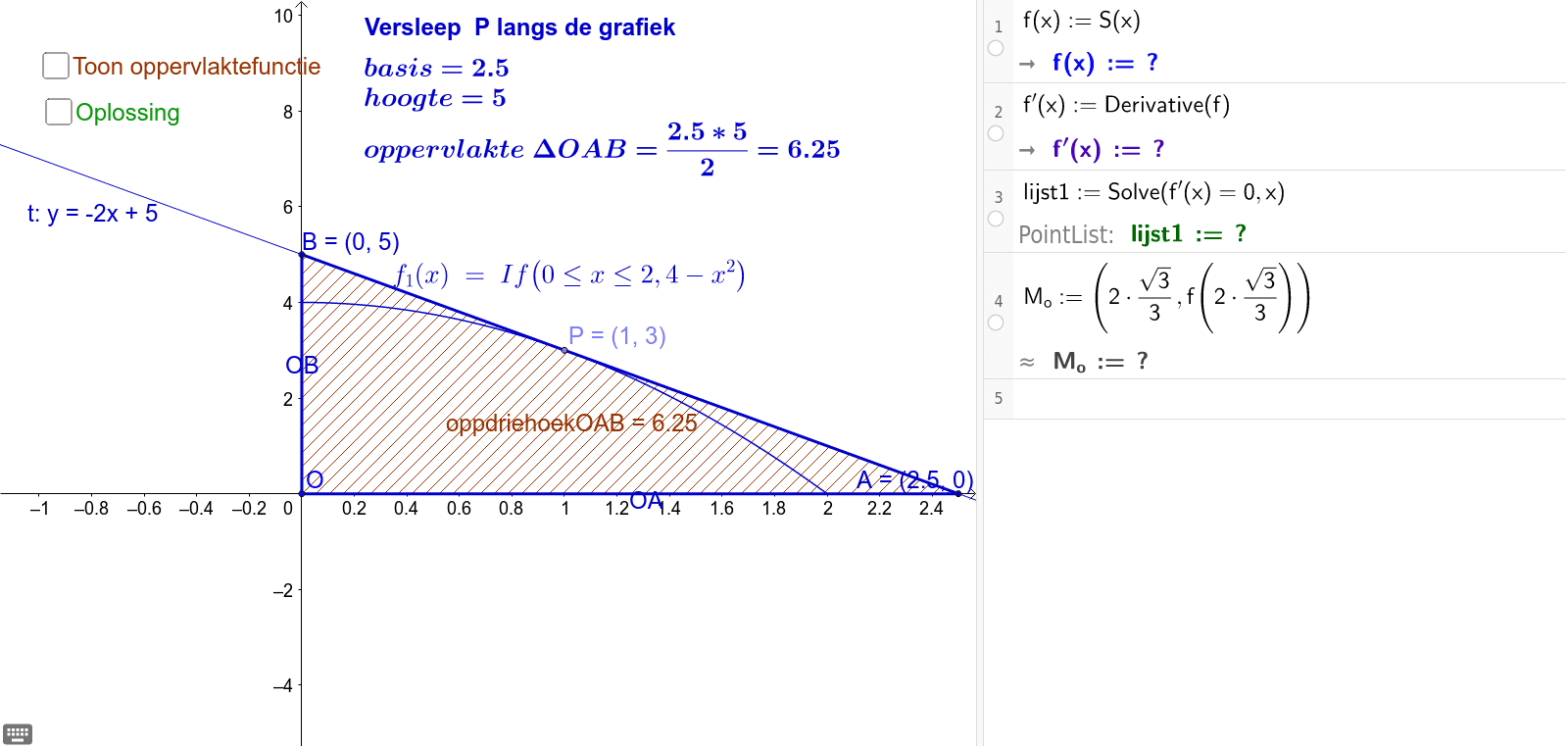 GeoGebra Applet