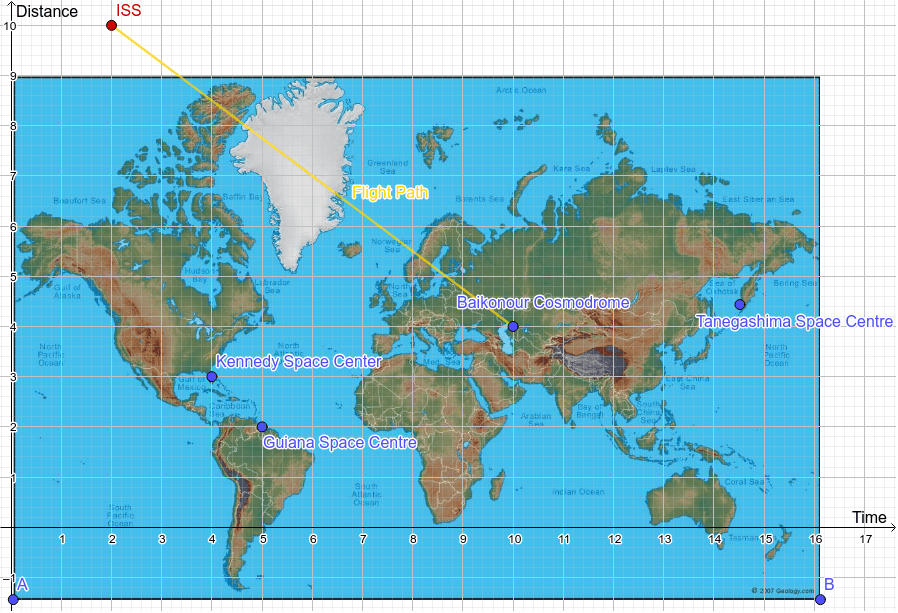 Map of Launch Sites Worldwide
