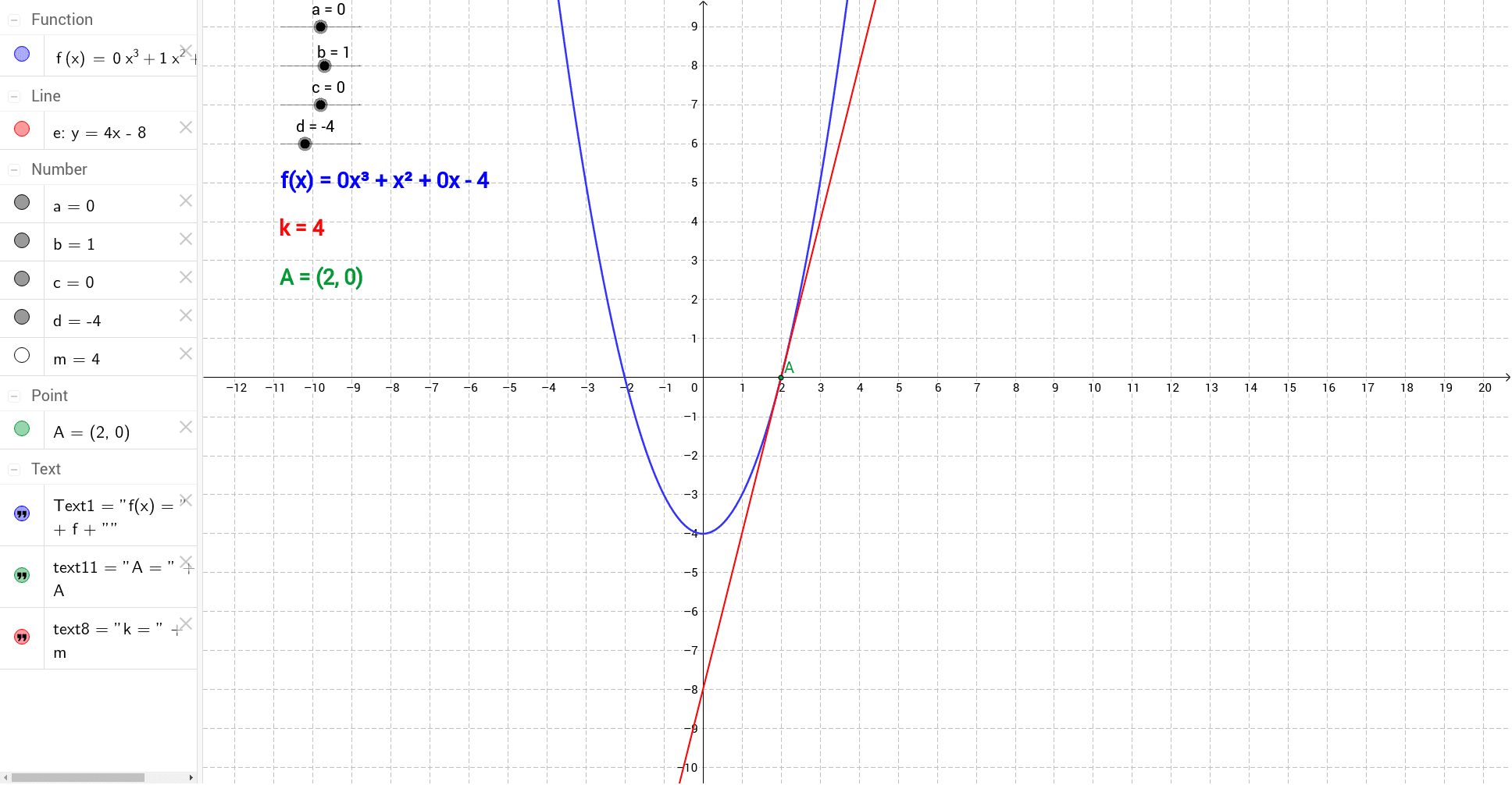 GeoGebra Applet