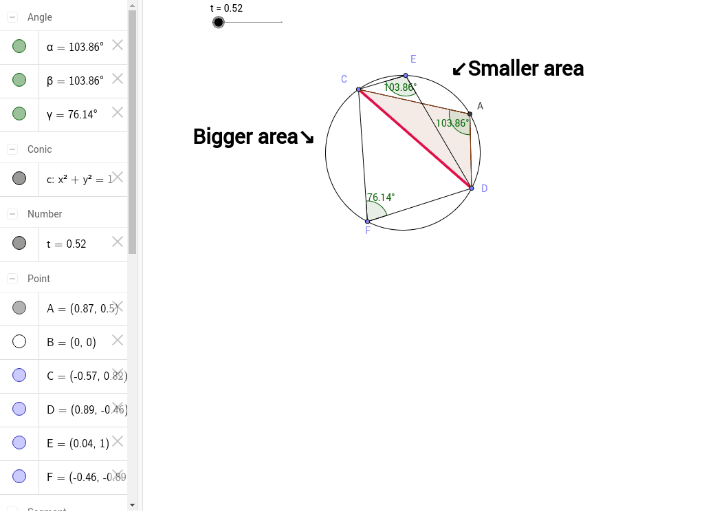 GeoGebra Applet