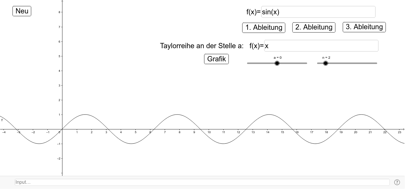 GeoGebra Applet