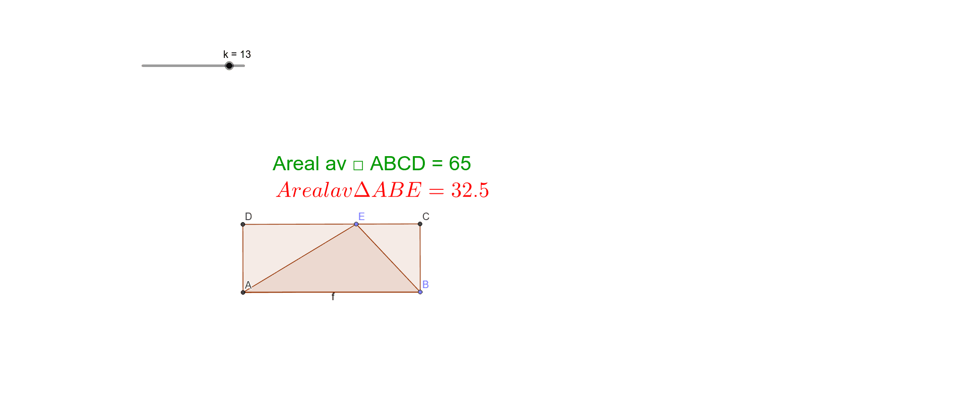 GeoGebra Applet