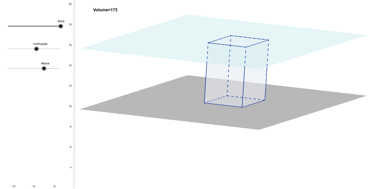 Volume Prisma Geogebra