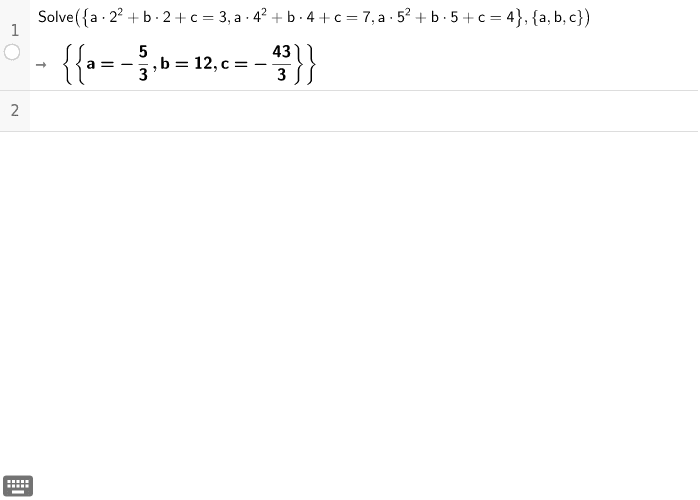 GeoGebra Applet