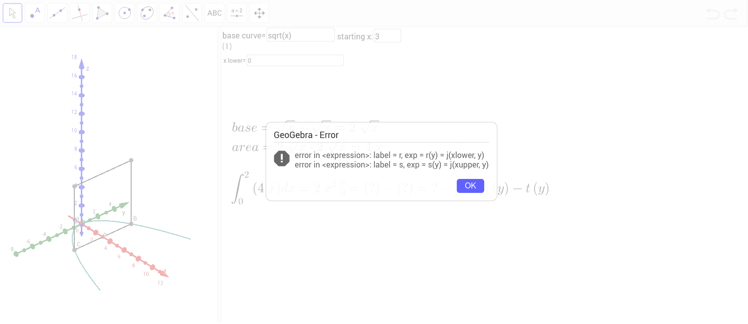 GeoGebra Applet