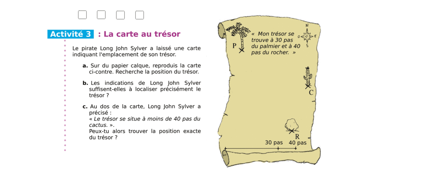 Exercice De Geometrie Carte Au Tresor Carte au Trésor – GeoGebra