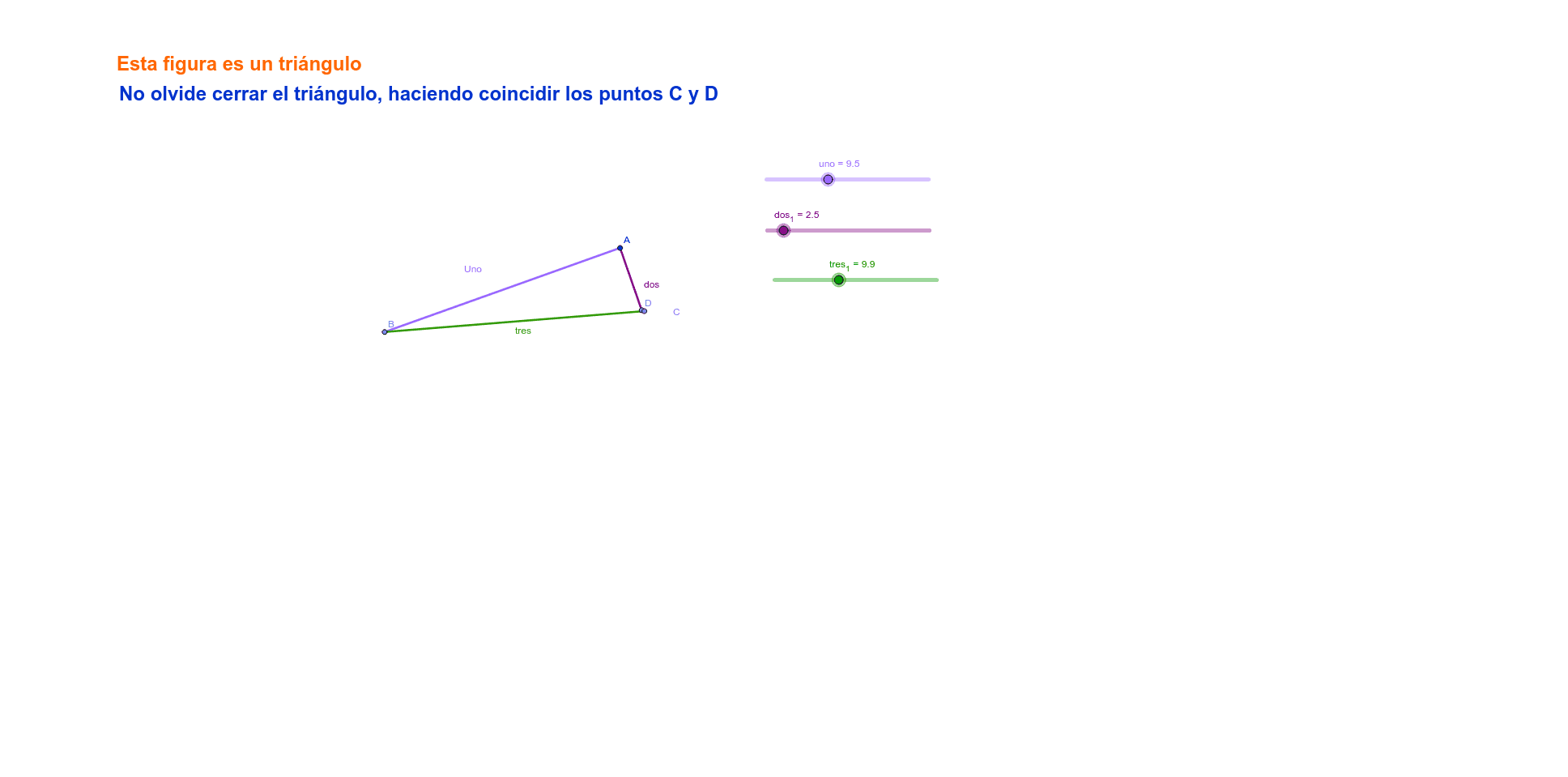 GeoGebra Applet