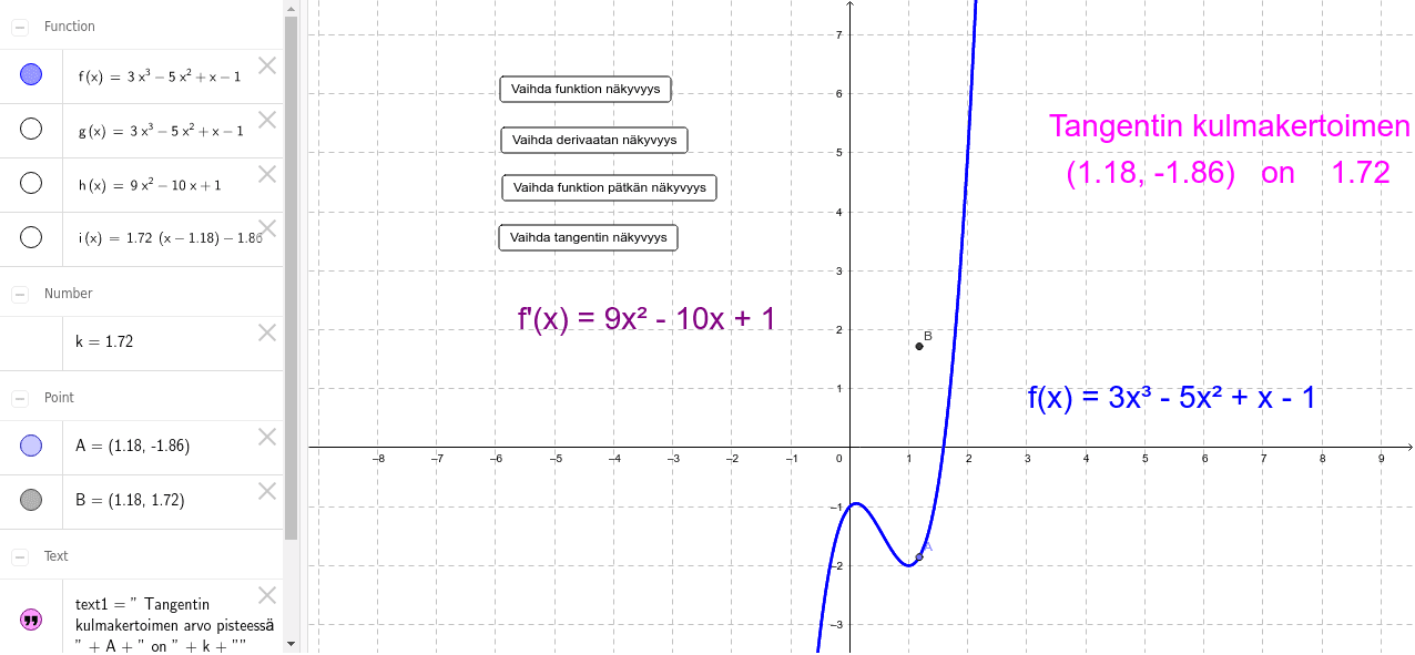 GeoGebra Applet