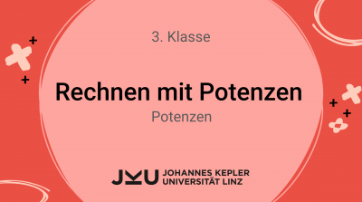 Rechnen mit Potenzen