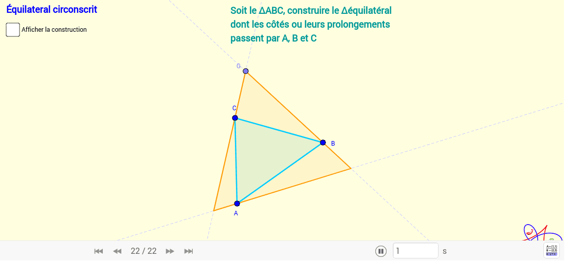 GeoGebra Applet