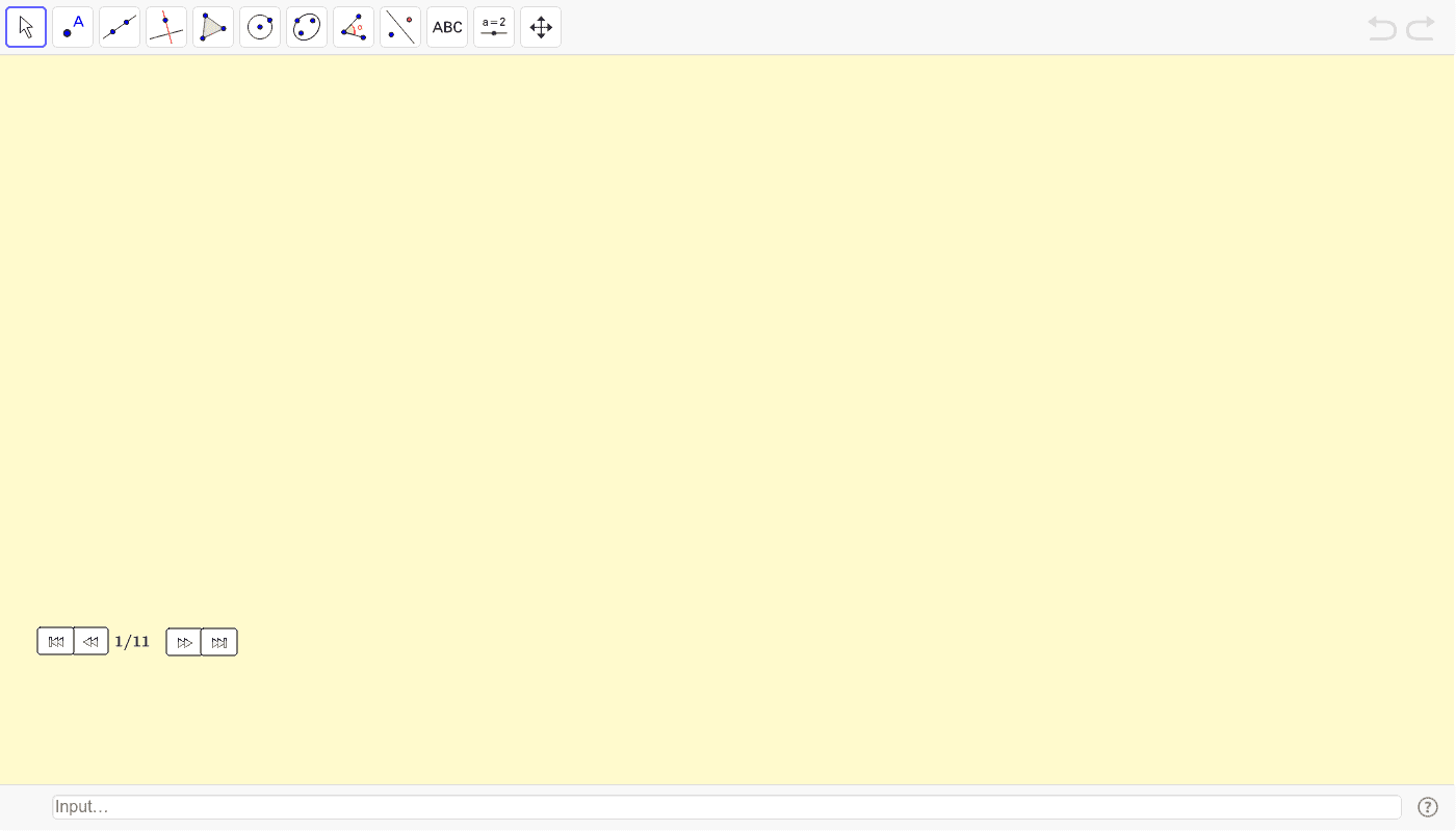 GeoGebra Applet