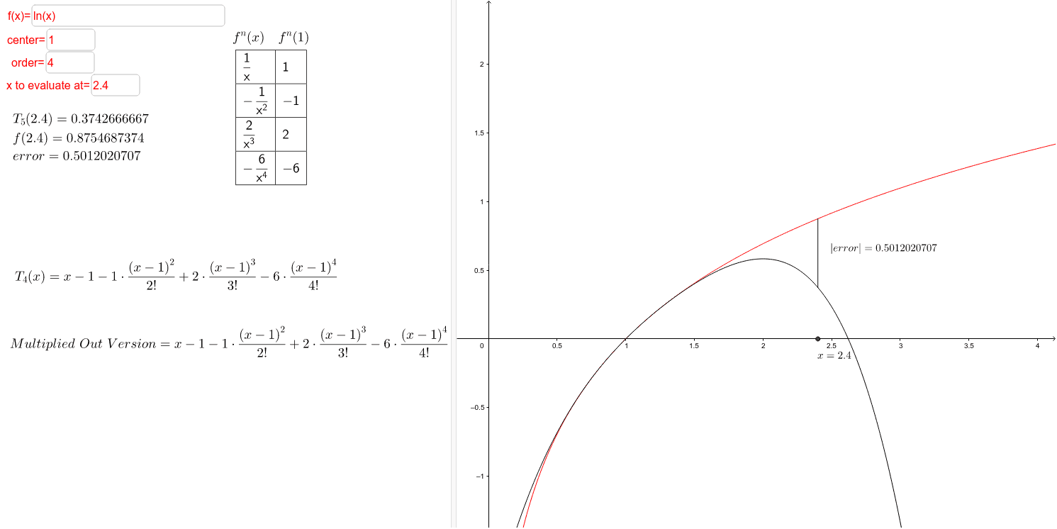 GeoGebra Applet