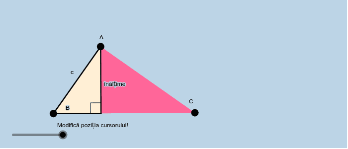 slip Distribute Intimate Aria unui triunghi – GeoGebra