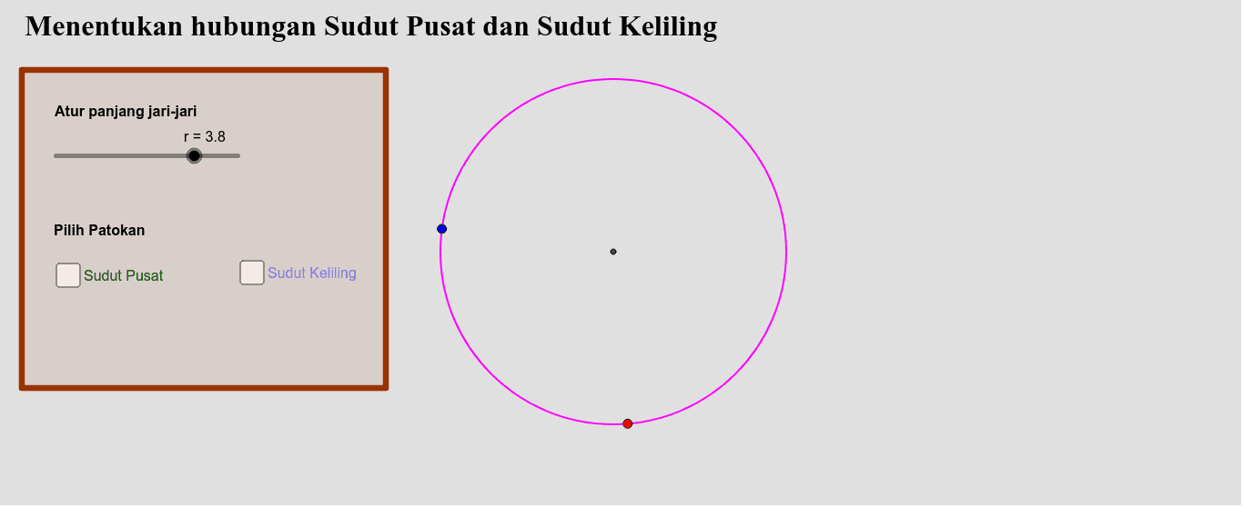 GeoGebra Applet