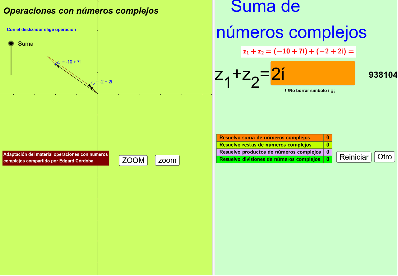 GeoGebra Applet