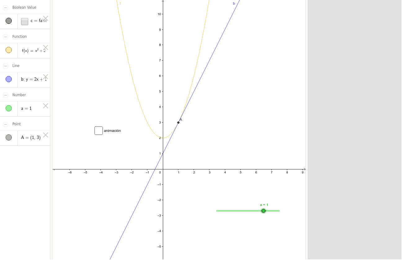 GeoGebra Applet