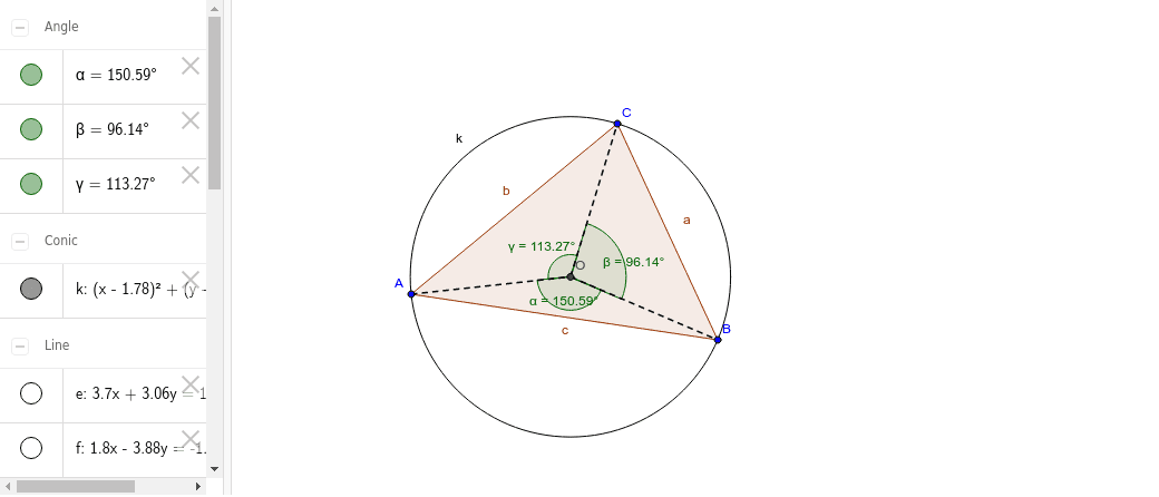 GeoGebra Applet