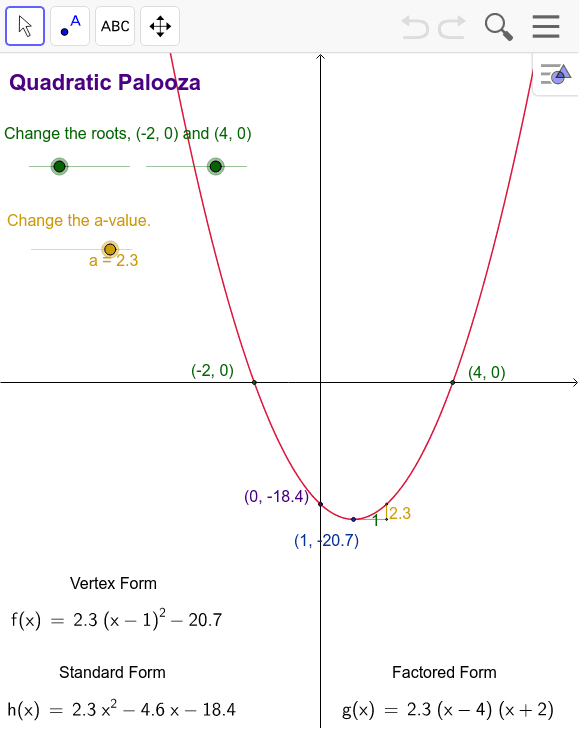 GeoGebra Applet