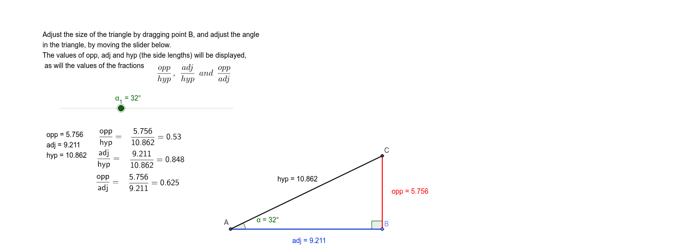 GeoGebra Applet