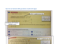 Esercizi di ripasso sul metodo della parabola e studio del segno - 2.pdf