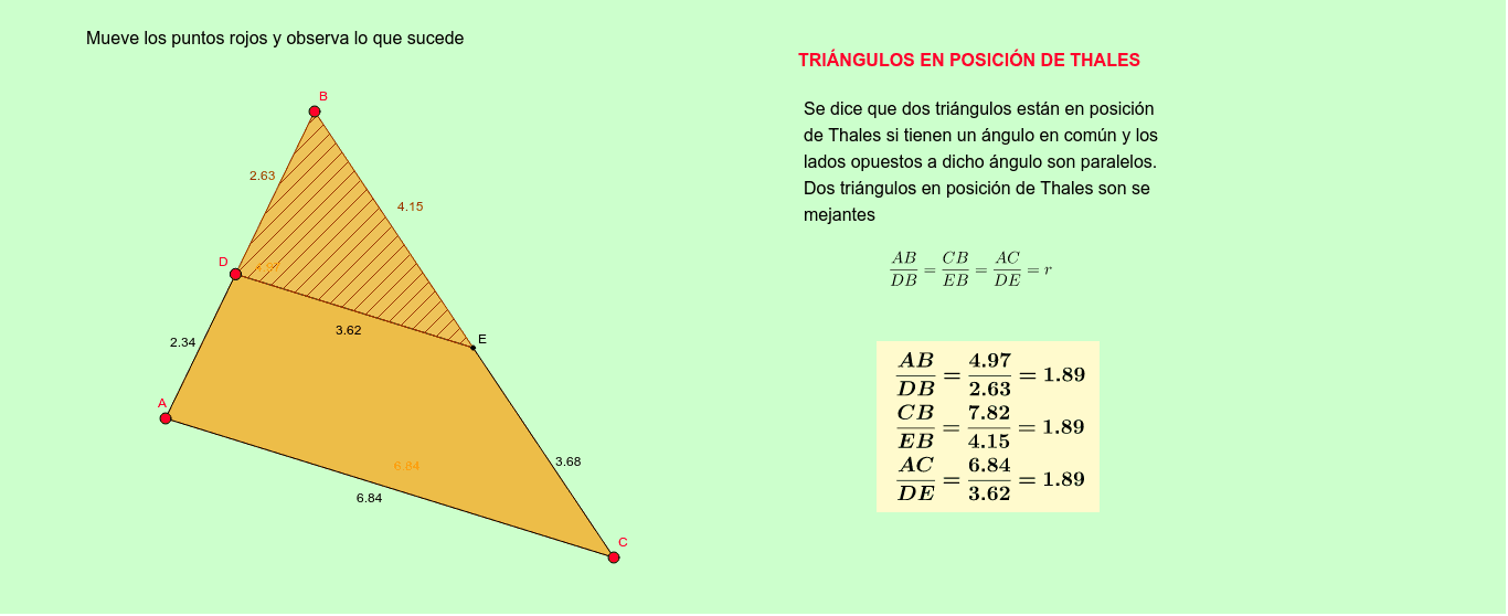 GeoGebra Applet