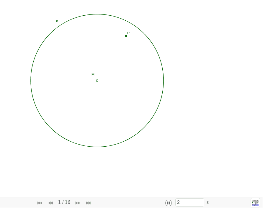 GeoGebra Applet