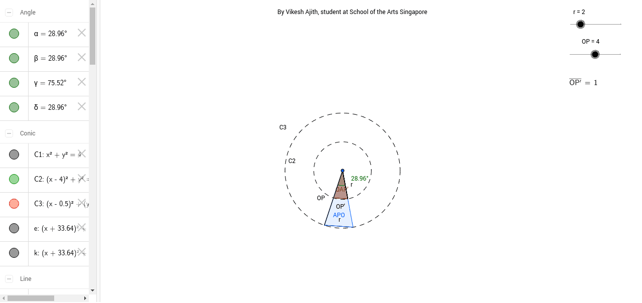 GeoGebra Applet