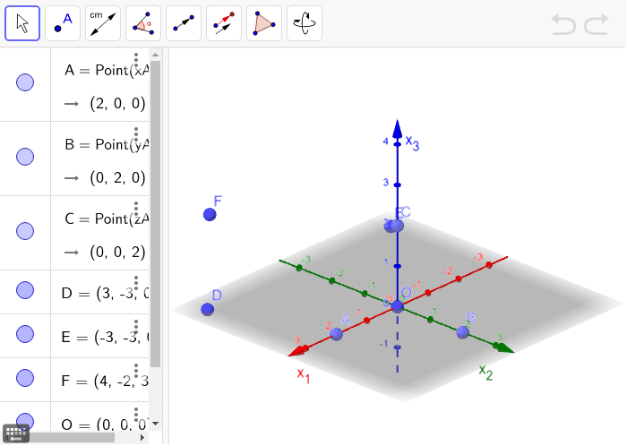 GeoGebra Applet
