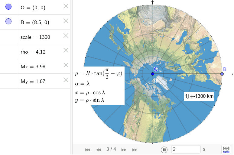 Gnomonic Chart Projection